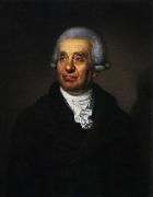 unknow artist Portrait of Johann Ludwig Wilhelm Gleim (1719-1803), German poet painting
